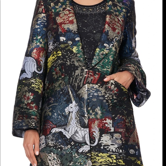 ISO CAMILLA MIDNIGHT MOON HOUSE LONG JACKET - Picture 2 of 3